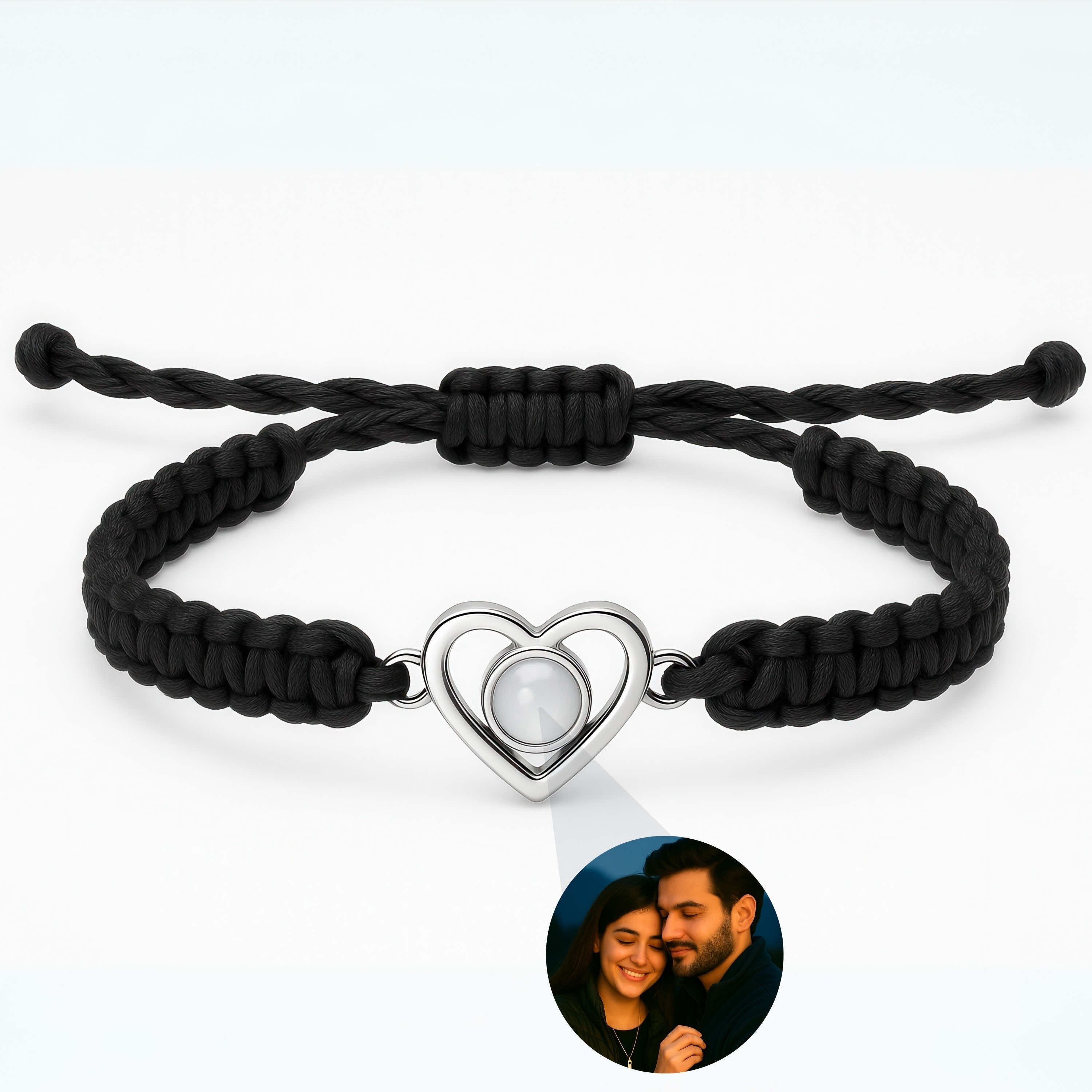 Heart Bead PhotoJewels Bracelet