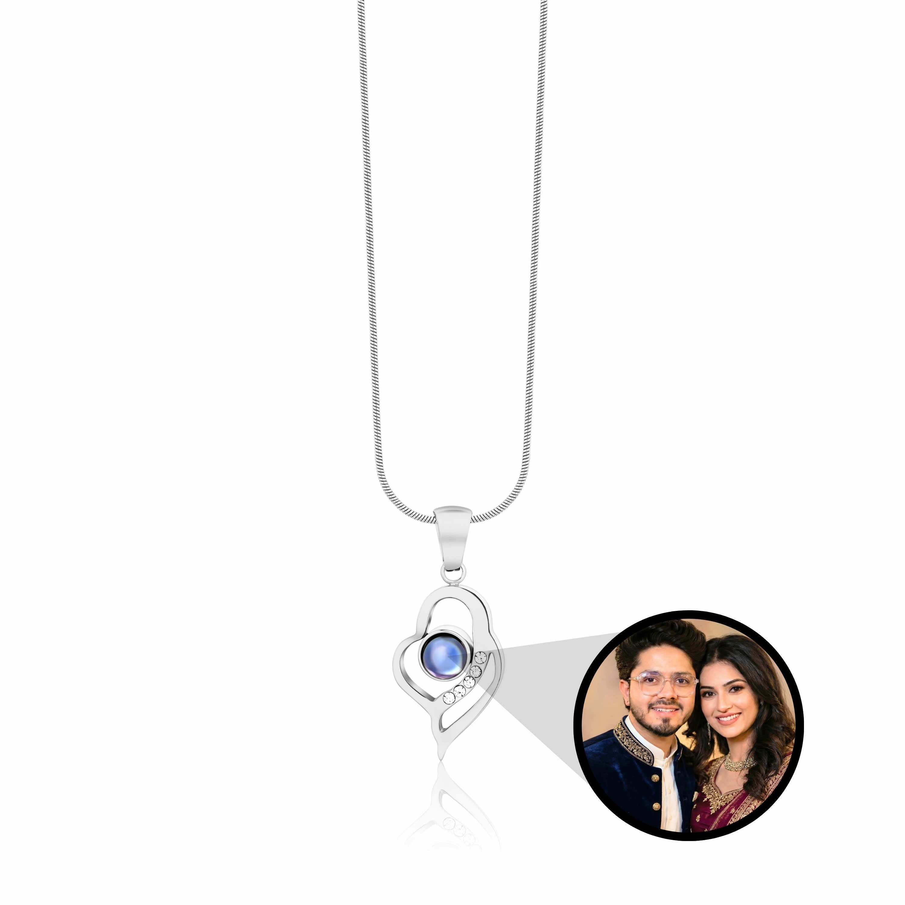 Dazzling Heart PhotoJewels Necklace