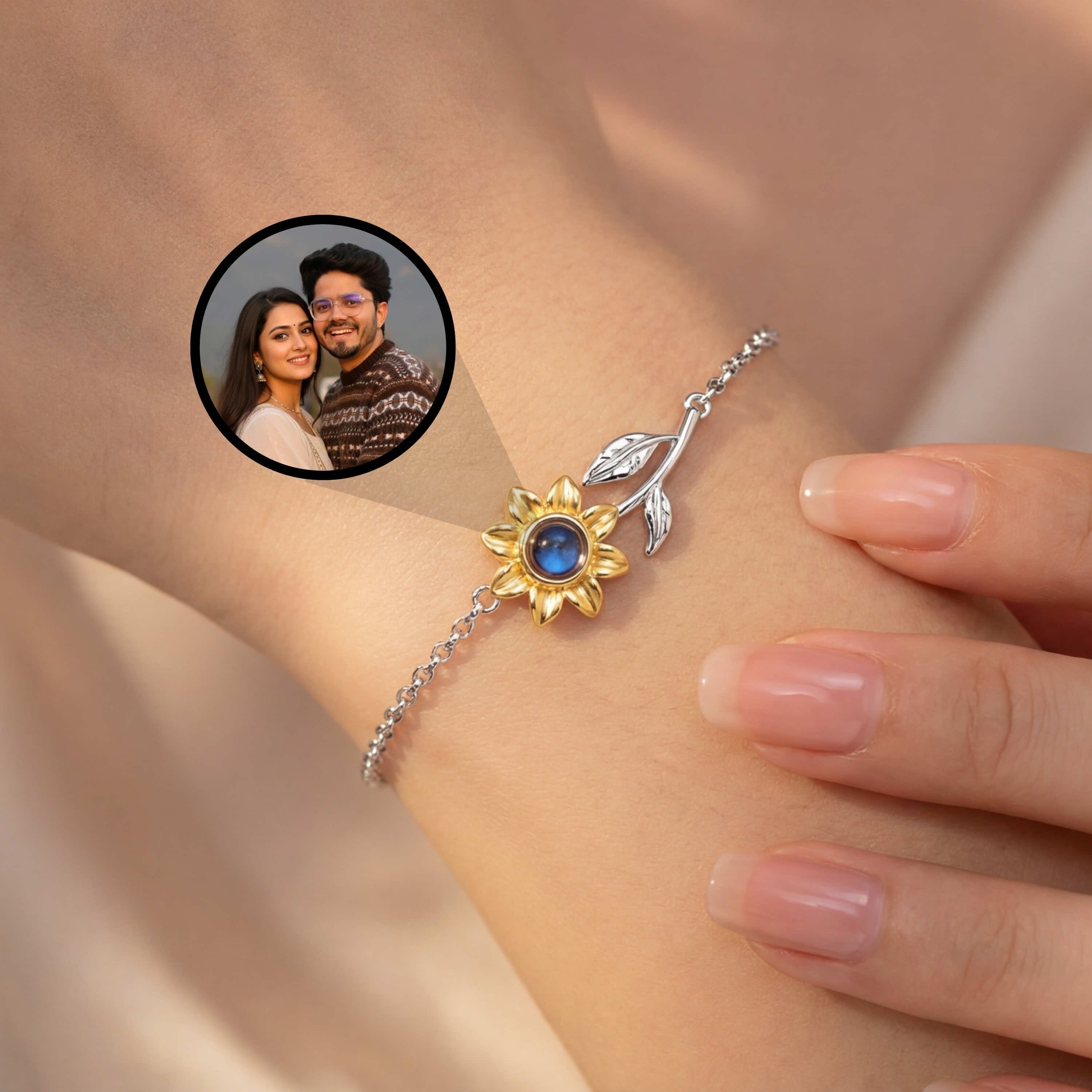 Sunflower PhotoJewels Bracelet