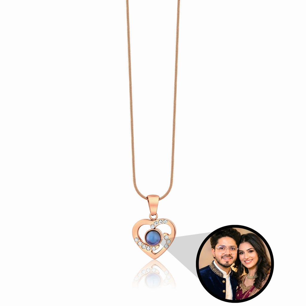 Elegant Heart PhotoJewels Necklace 2.0