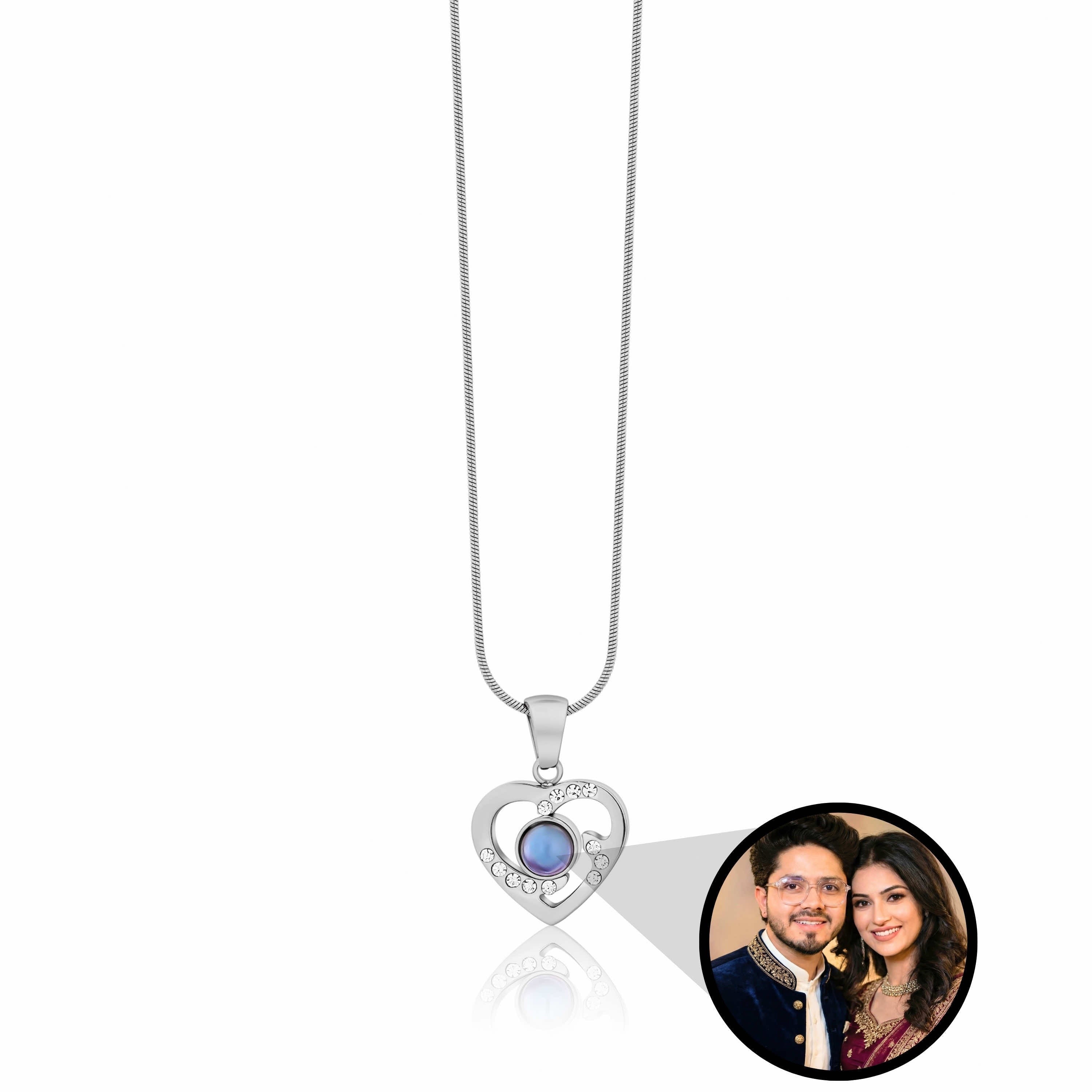 Elegant Heart PhotoJewels Necklace 2.0