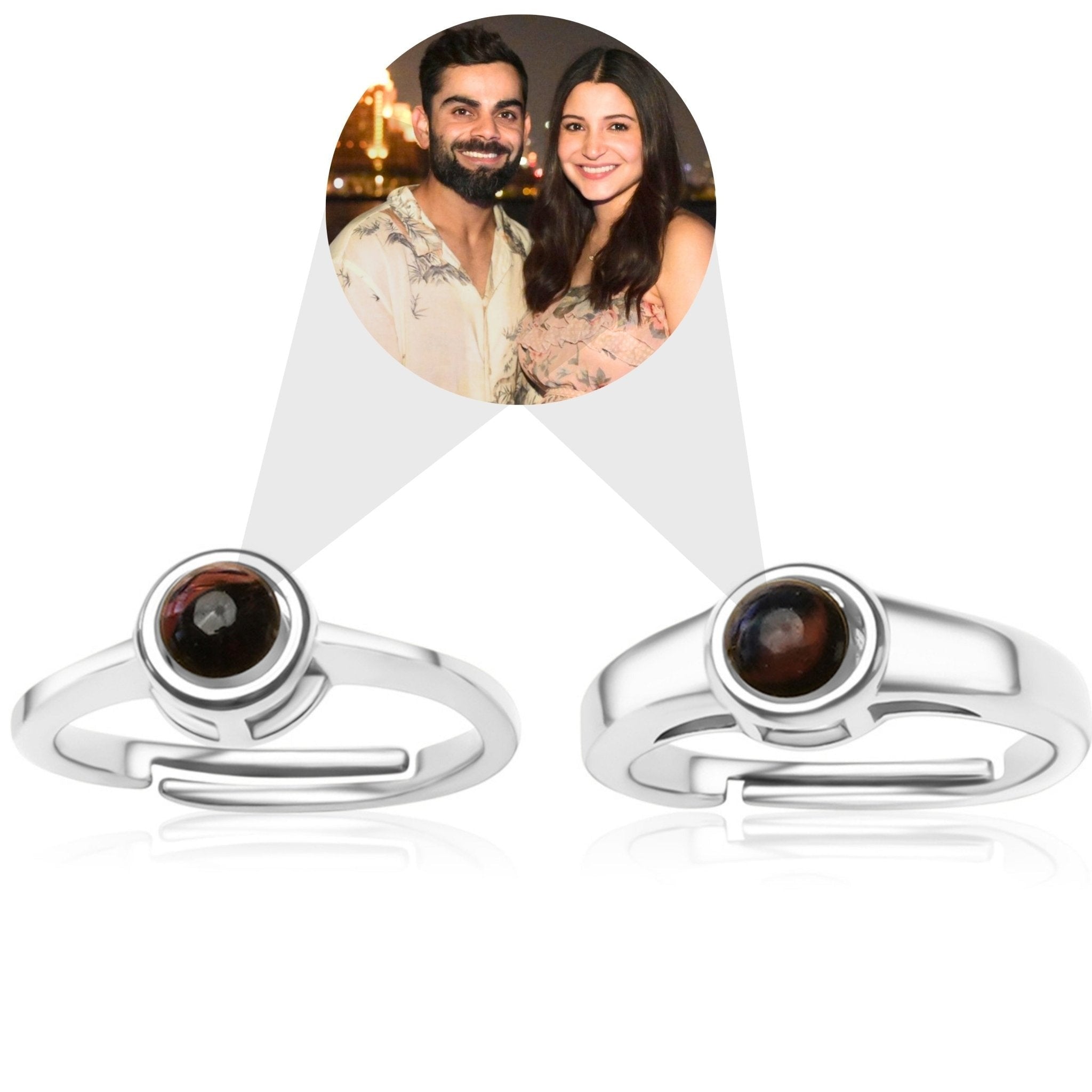 Couple PhotoJewels Ring