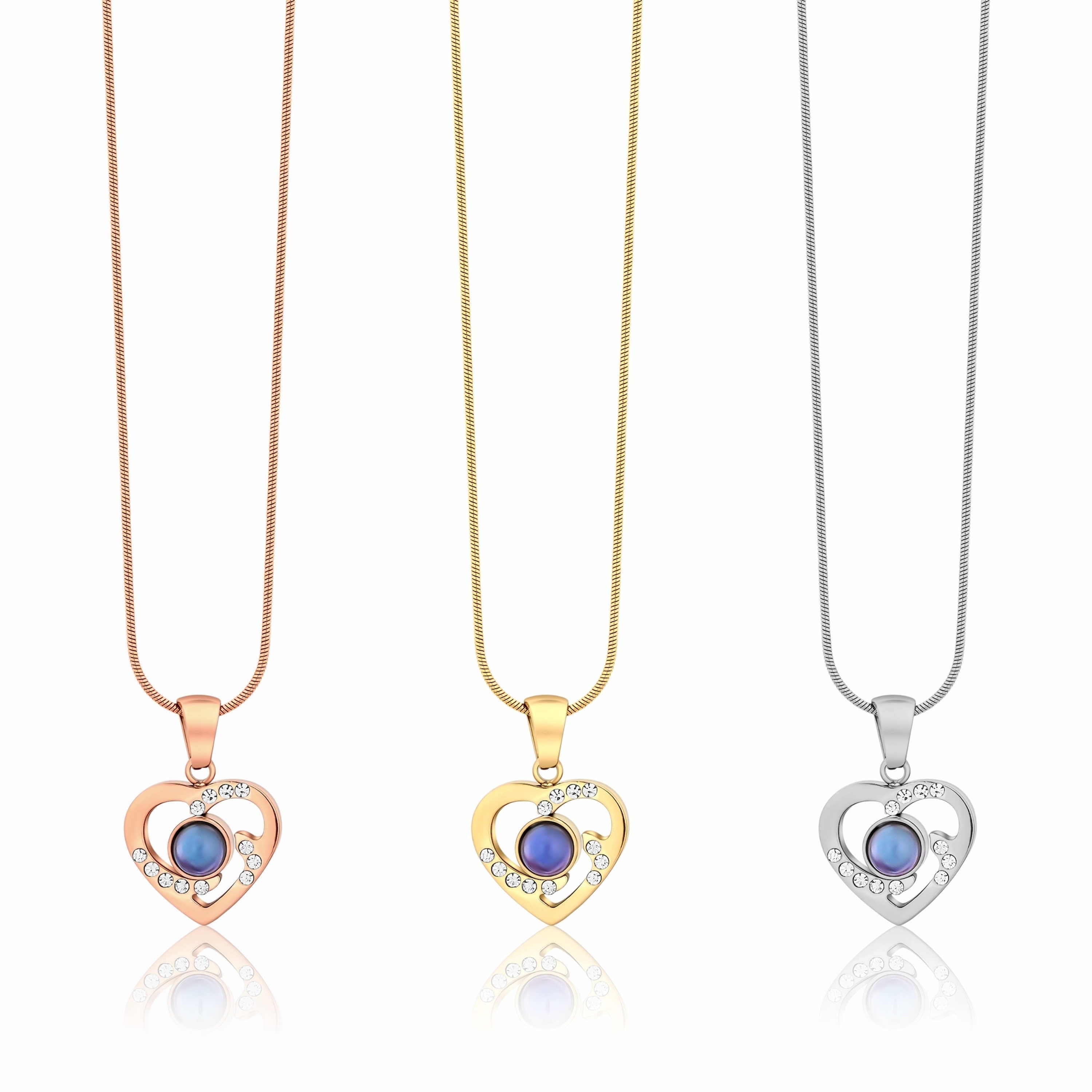 Elegant Heart PhotoJewels Necklace 2.0
